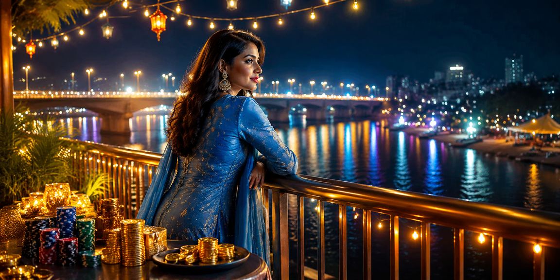 কক্সবাজারে সালোয়ার কামিজ পরিহিতা নারী রিবেট বোনাস পেয়ে খুশি